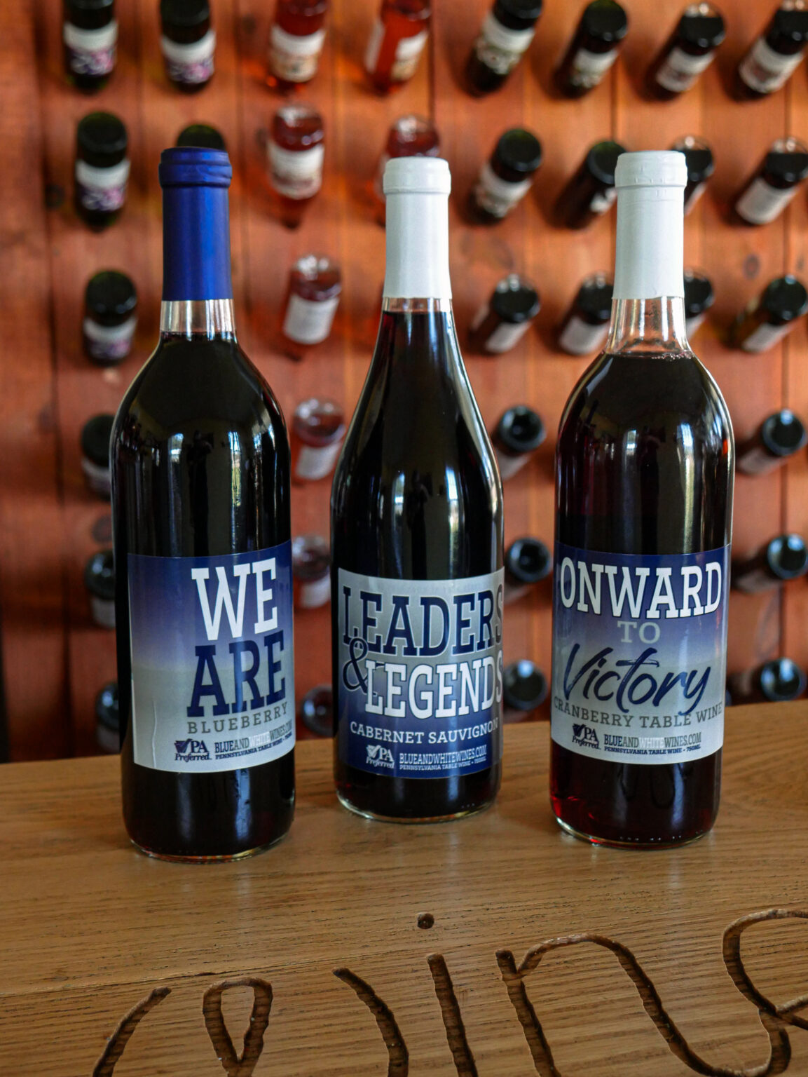 Home Blue and White Wines